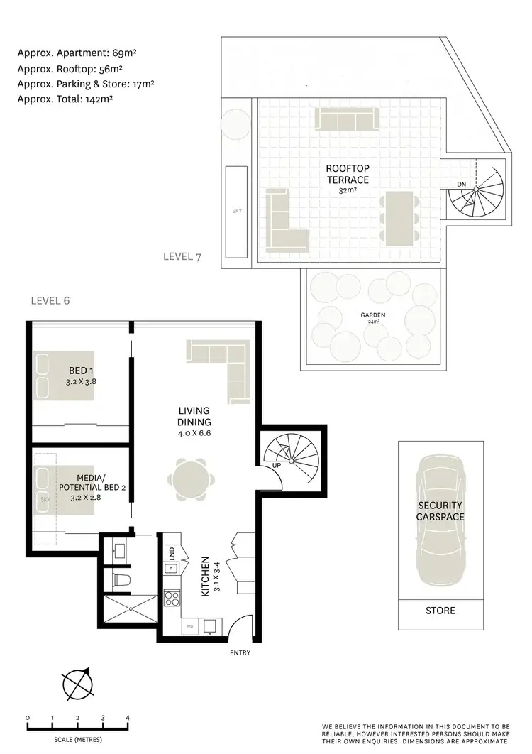 Floorplan of Homely apartment listing, 602/1 Meriton Street, Gladesville NSW 2111