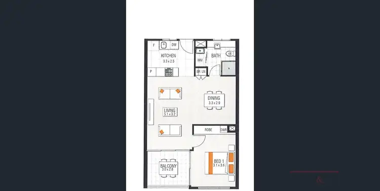 Floorplan of Homely apartment listing, 1003/79 smith Street, Darwin City NT 800