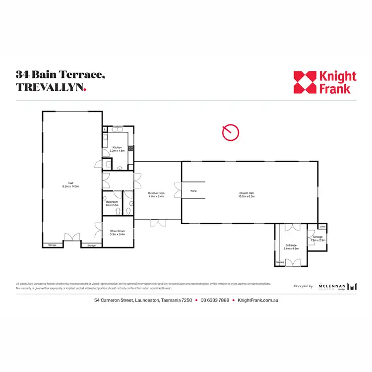 Floorplan of Homely other listing, 34 Bain Terrace, Trevallyn TAS 7250