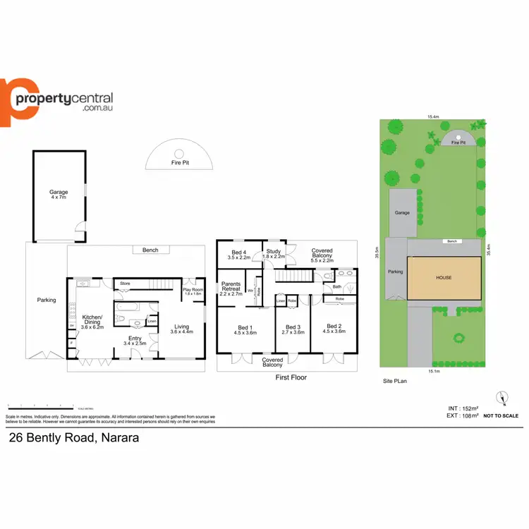 Floorplan of Homely house listing, 26 Bentley Road, Narara NSW 2250