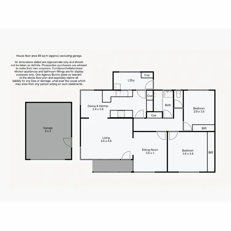 Floorplan of Homely house listing, 10 Lucas Place, Acton TAS 7320