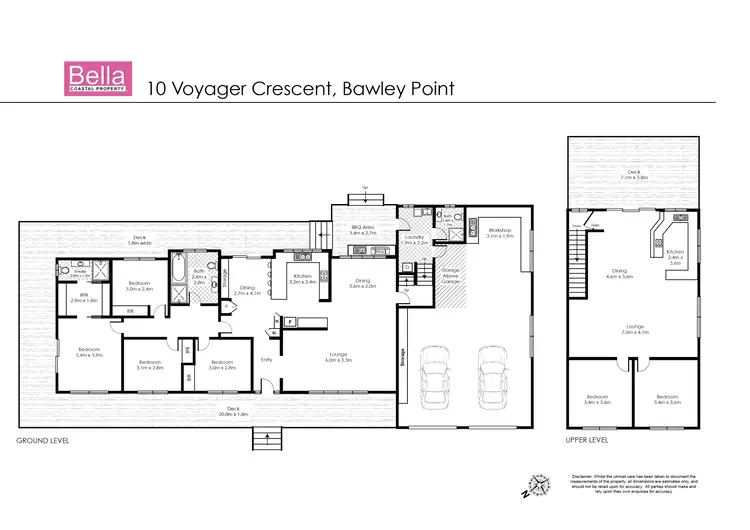 Floorplan of Homely house listing, 10 Voyager Crescent, Bawley Point NSW 2539