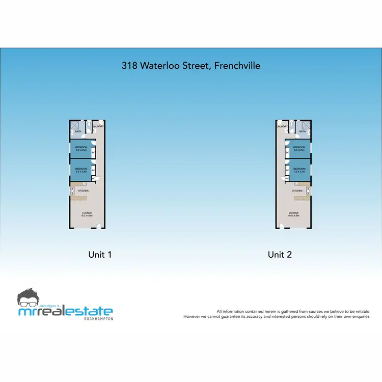 Floorplan of Homely unit listing, 318 Waterloo Street, Frenchville QLD 4701