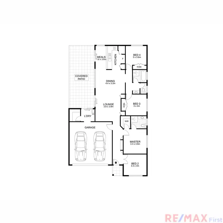 Floorplan of Homely house listing, 13 Springs Drive, Little Mountain QLD 4551