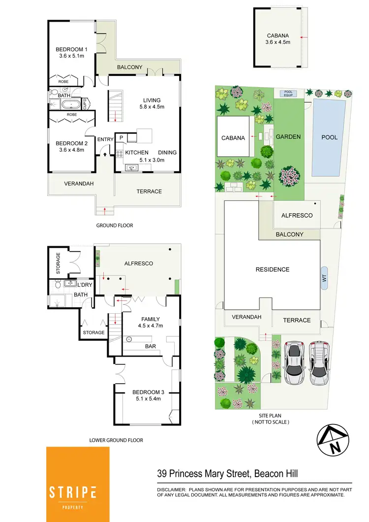Floorplan of Homely house listing, 39 Princess Mary Street, Beacon Hill NSW 2100