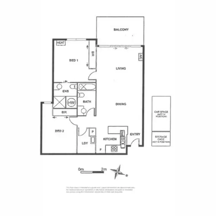 Floorplan of Homely apartment listing, 105B/1 Manna Gum Court, Coburg VIC 3058