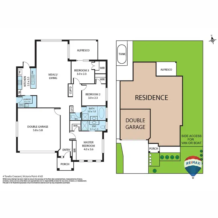 Floorplan of Homely house listing, 4 Torello Crescent, Victoria Point QLD 4165