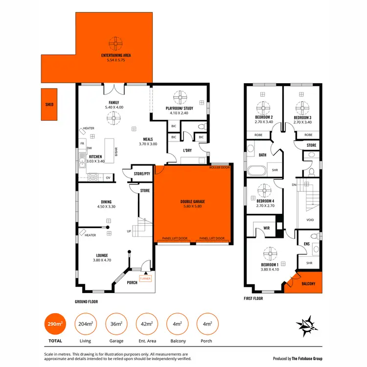 Floorplan of Homely house listing, 7 Beurre Court, Highbury SA 5089