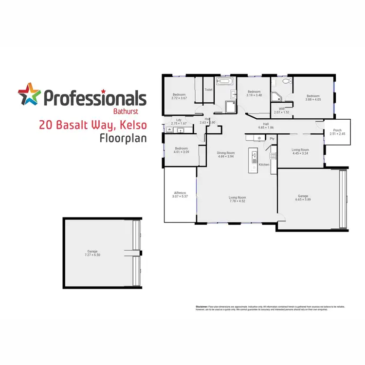 Floorplan of Homely house listing, 20 Basalt Way, Kelso NSW 2795