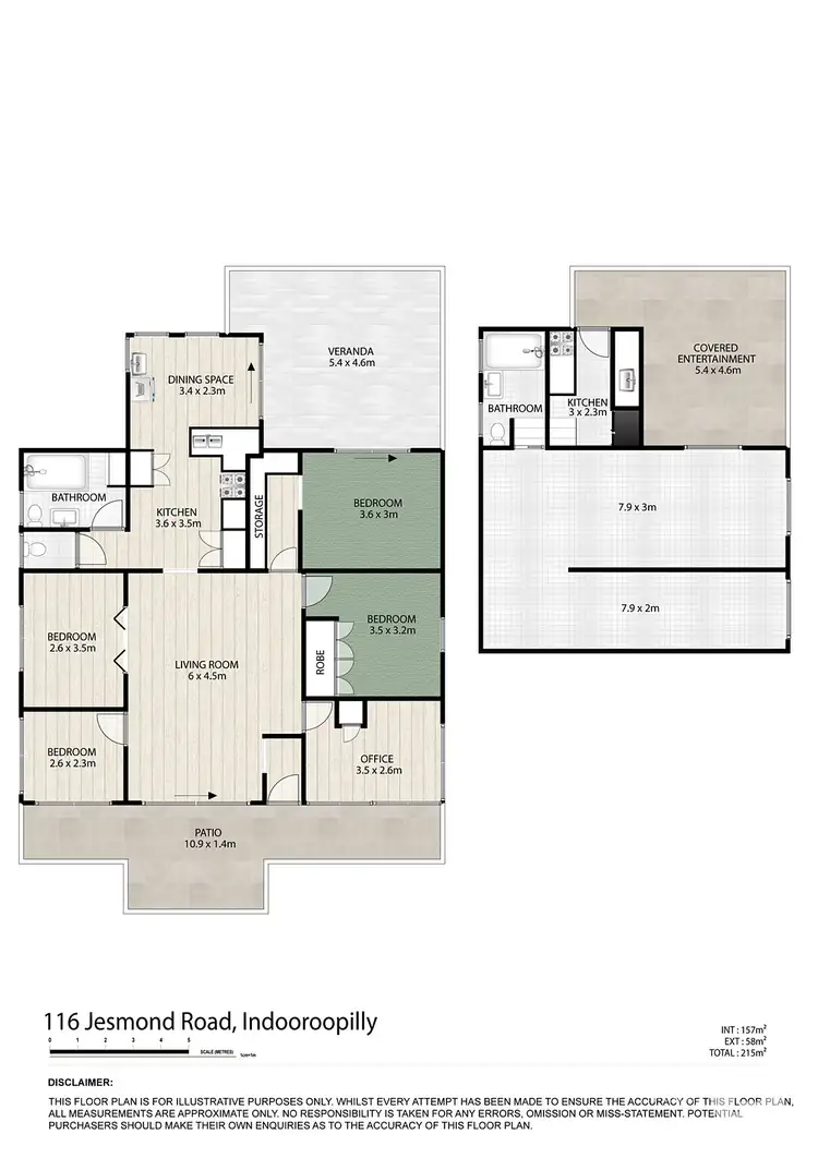 Floorplan of Homely house listing, 116 Jesmond Road, Indooroopilly QLD 4068