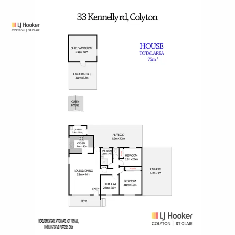 Floorplan of Homely house listing, 33 Kennelly Street, Colyton NSW 2760