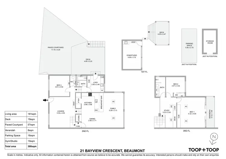 Floorplan of Homely house listing, 21 Bayview Crescent, Beaumont SA 5066