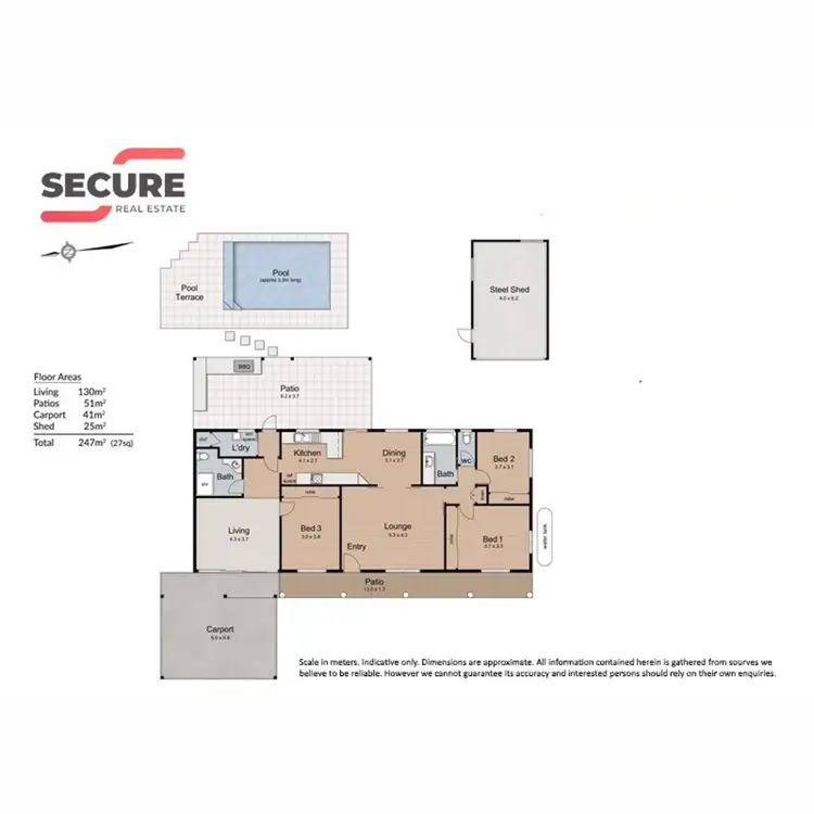 Floorplan of Homely house listing, 10 Fiona Street, Chapel Hill QLD 4069