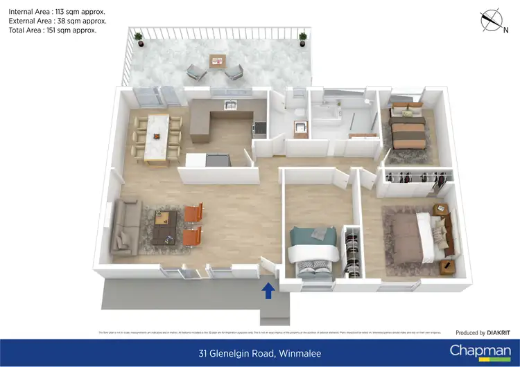 Floorplan of Homely house listing, 31 Glenelgin Road, Winmalee NSW 2777