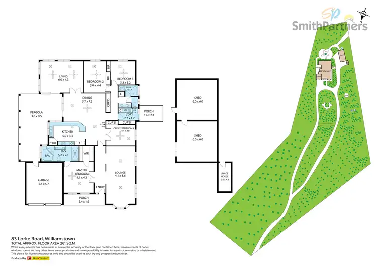 Floorplan of Homely house listing, 83 Lorke Road, Williamstown SA 5351