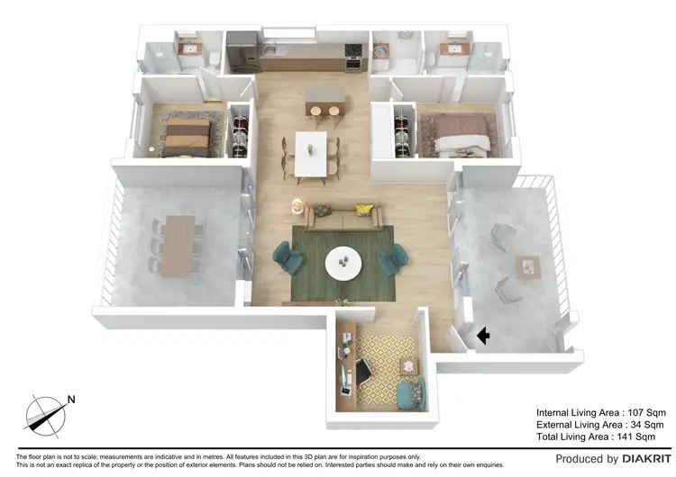 Floorplan of Homely unit listing, 26/91 Beckett Road, Mcdowall QLD 4053