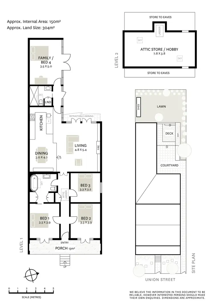 Floorplan of Homely house listing, 147 Union Street, Newtown NSW 2042