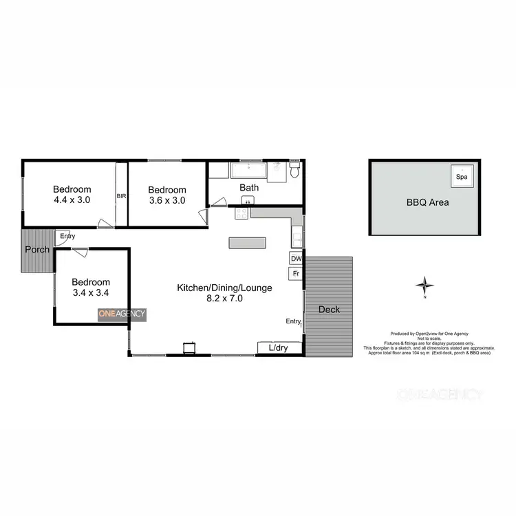 Floorplan of Homely house listing, 506 Mengha Road, Forest TAS 7330