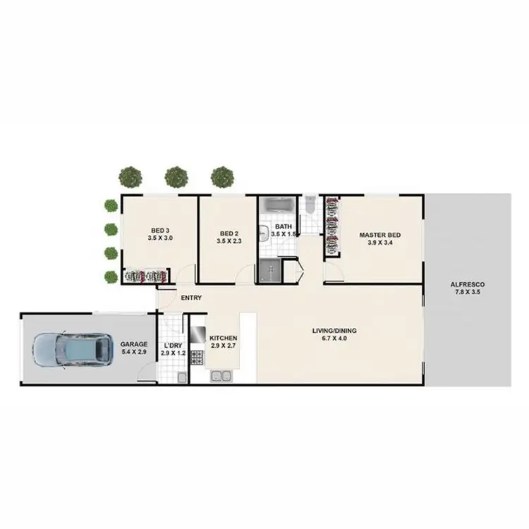 Floorplan of Homely house listing, 10/5 Spalding Crescent, Goodna QLD 4300