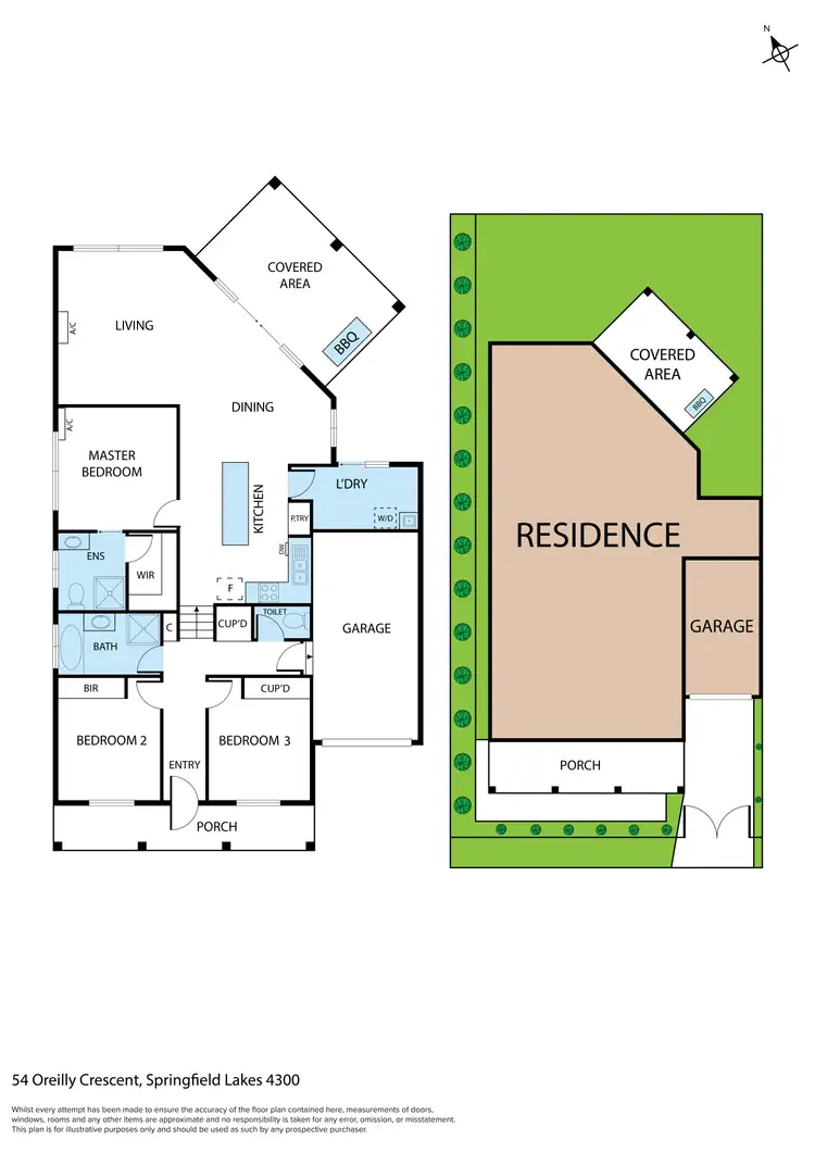 Floorplan of Homely house listing, 54 O'Reilly Crescent, Springfield Lakes QLD 4300