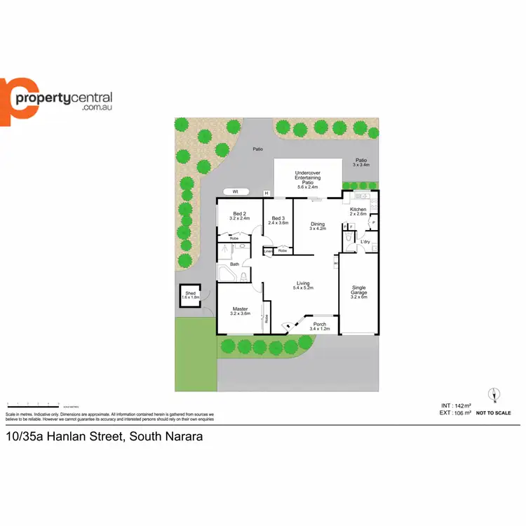 Floorplan of Homely villa listing, 10/35a Hanlan Street South, Narara NSW 2250
