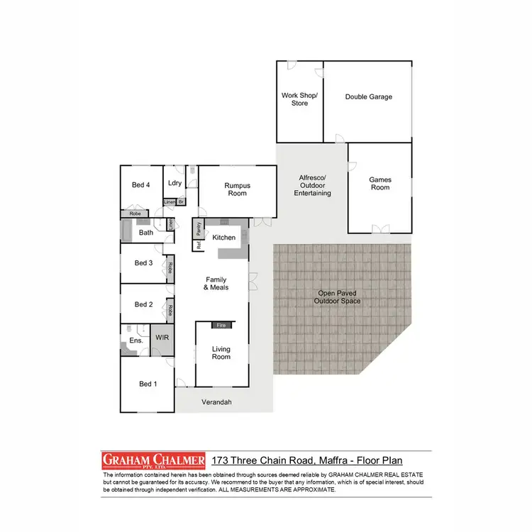 Floorplan of Homely house listing, 173 Three Chain Road, Maffra VIC 3860