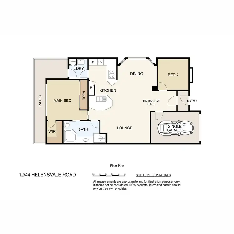 Floorplan of Homely villa listing, 12/44 Helensvale Road, Helensvale QLD 4212