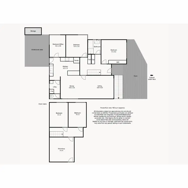 Floorplan of Homely house listing, 29 Bay Street, Parklands TAS 7320