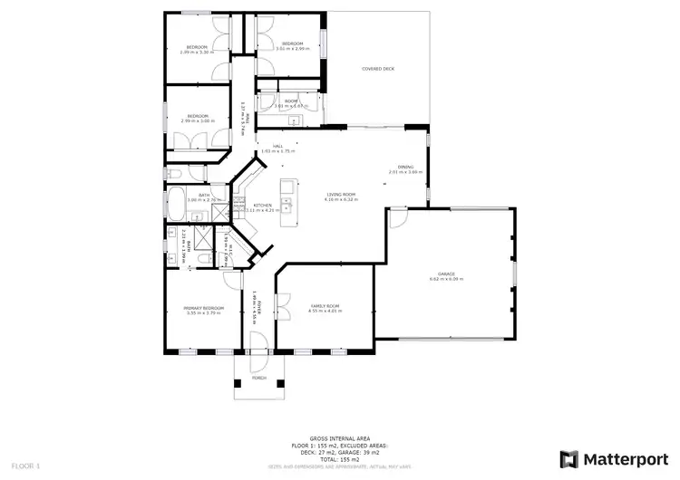 Floorplan of Homely house listing, 18 Hemlock Court, Baranduda VIC 3691