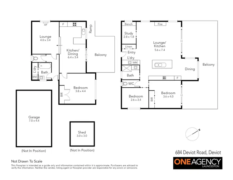 Floorplan of Homely house listing, 684 Deviot Road, Deviot TAS 7275