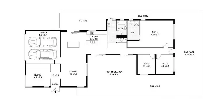 Floorplan of Homely house listing, 33 William Boulevard, Pimpama QLD 4209