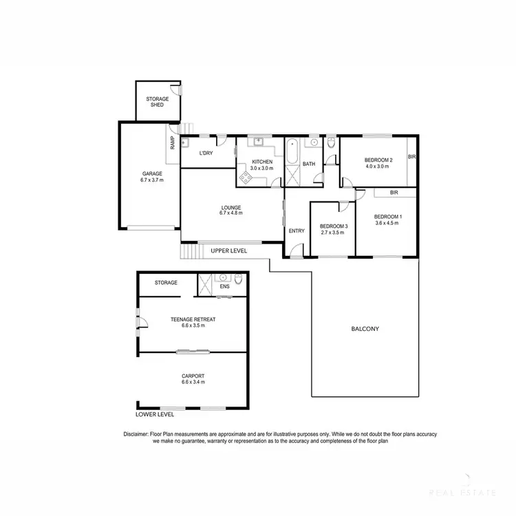 Floorplan of Homely house listing, 23 Lake Terrace West, Mount Gambier SA 5290