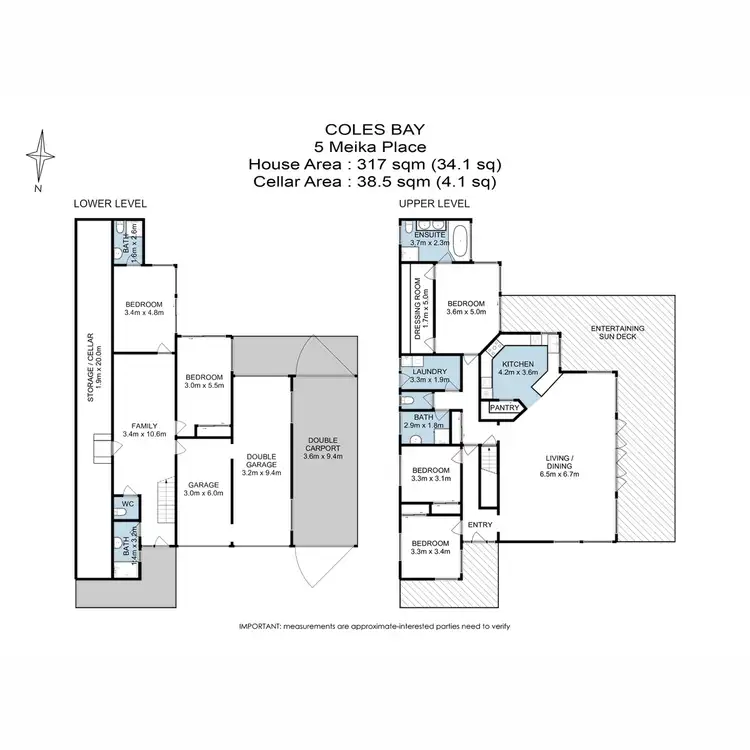 Floorplan of Homely house listing, 5 Meika Place, Coles Bay TAS 7215