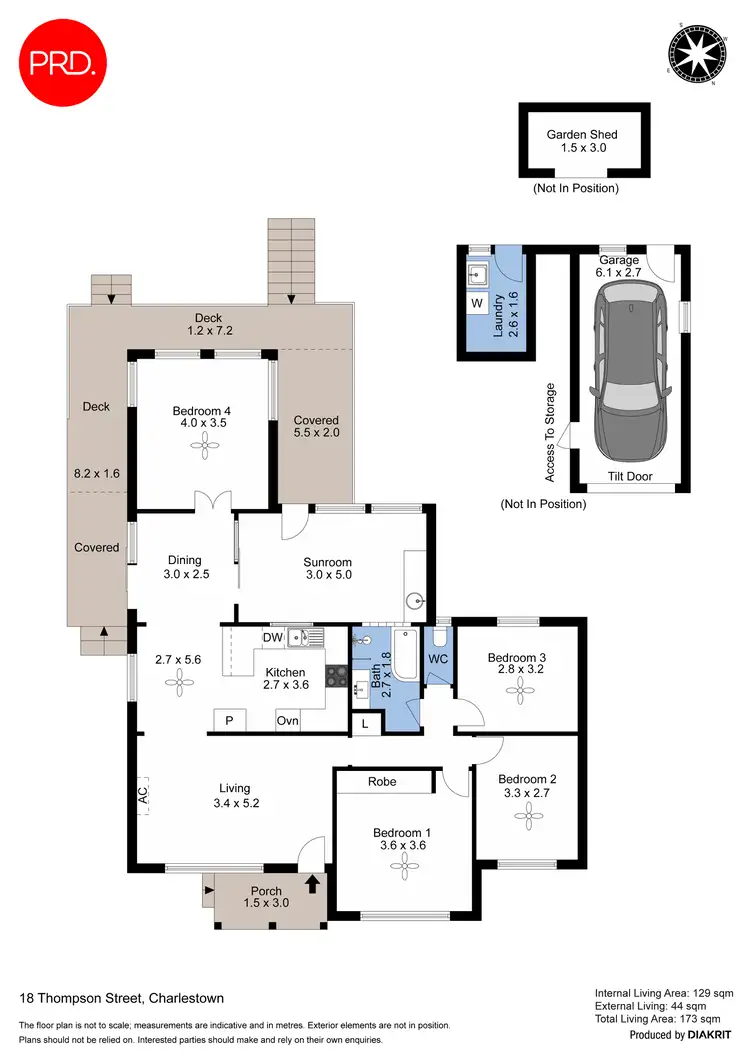 Floorplan of Homely house listing, 18 Thompson Street, Charlestown NSW 2290