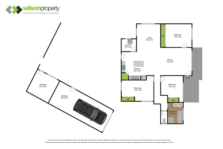 Floorplan of Homely house listing, 2 Willis Crescent, Traralgon VIC 3844