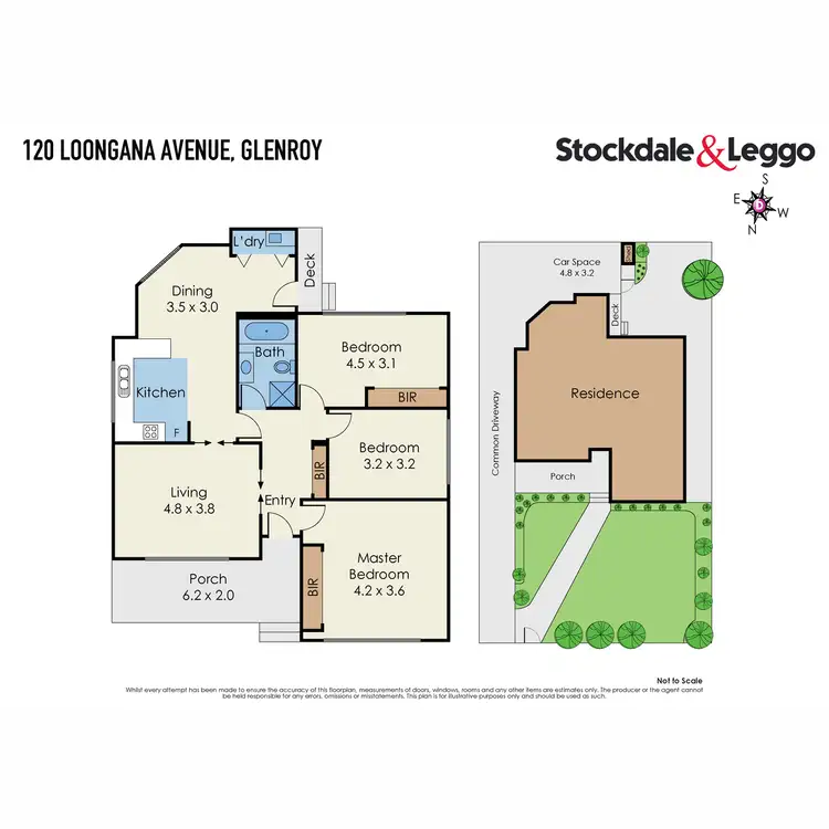 Floorplan of Homely unit listing, 120 Loongana Avenue, Glenroy VIC 3046