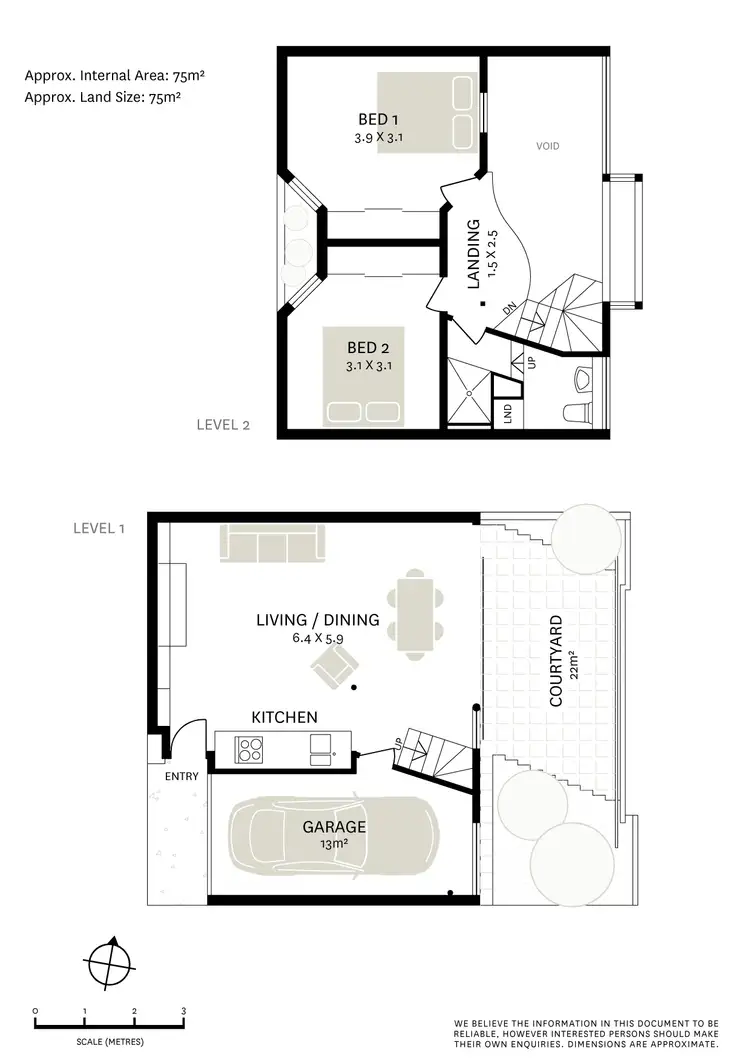Floorplan of Homely house listing, 2A Brandling Lane, Alexandria NSW 2015