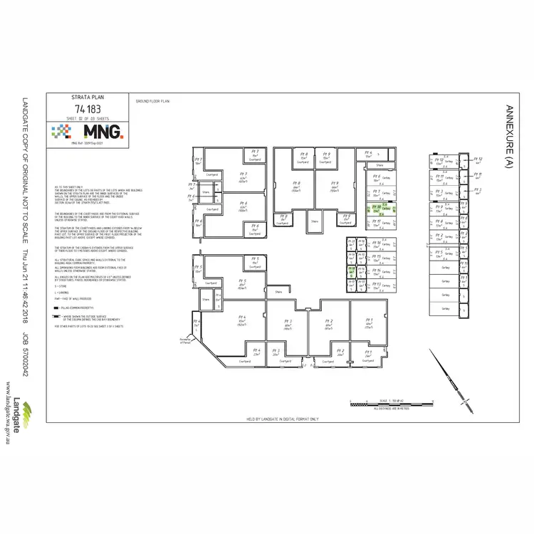 Floorplan of Homely unit listing, 18/8 Blackburn Street, Maddington WA 6109