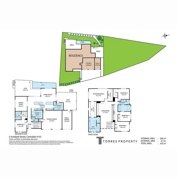 Floorplan of Homely house listing, 5 Ironbark Street, Carindale QLD 4152