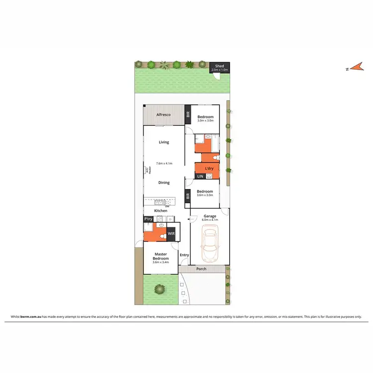 Floorplan of Homely house listing, 12 Simony Drive, Armstrong Creek VIC 3217