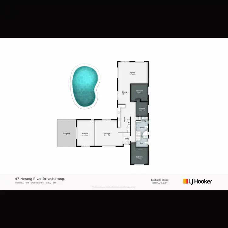 Floorplan of Homely house listing, 67 Nerang River Drive, Nerang QLD 4211