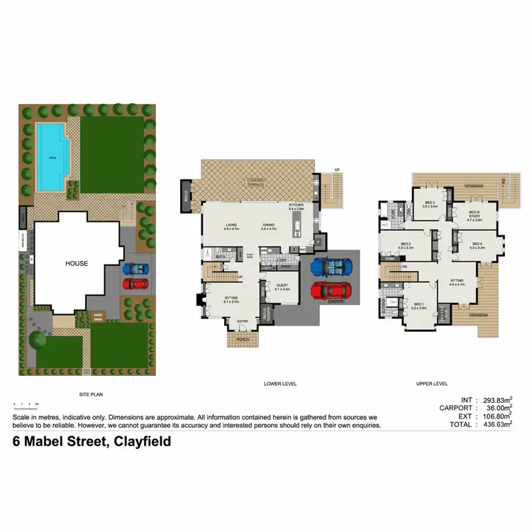 Floorplan of Homely house listing, 6 Mabel Street, Clayfield QLD 4011