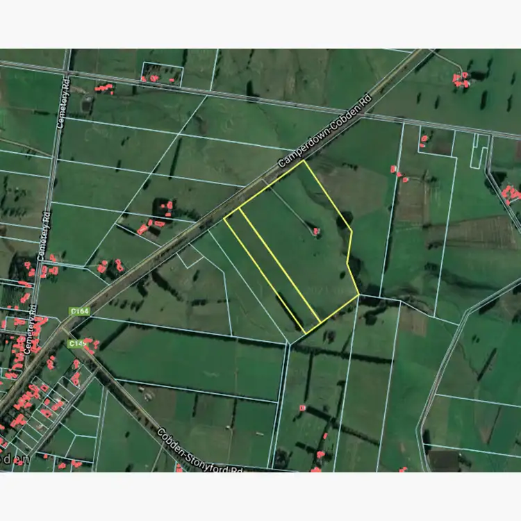 Floorplan of Homely rural property listing, Camperdown Cobden Road, Cobden VIC 3266