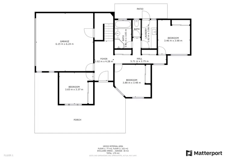 Floorplan of Homely house listing, 1 Rita Place, Coral Cove QLD 4670