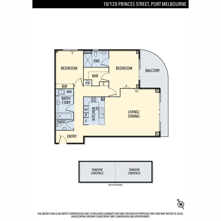 Floorplan of Homely apartment listing, 10/120 Princes Street, Port Melbourne VIC 3207