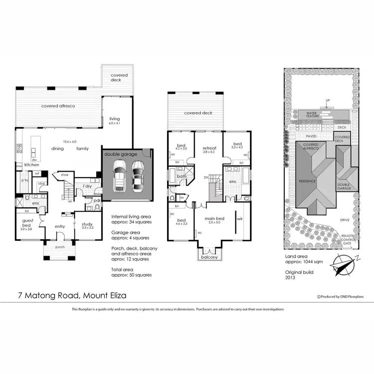 Floorplan of Homely house listing, 7 Matong Road, Mount Eliza VIC 3930