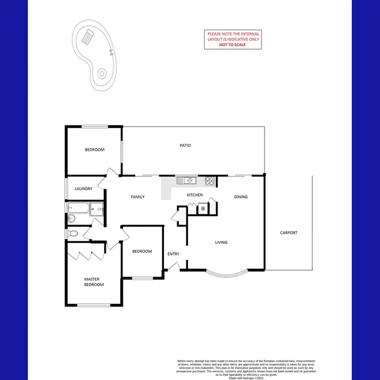 Floorplan of Homely house listing, 27 Camsell Way, Ferndale WA 6148