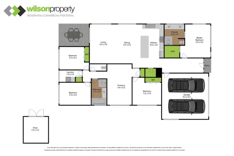 Floorplan of Homely house listing, 9 Hereford Boulevard, Traralgon VIC 3844