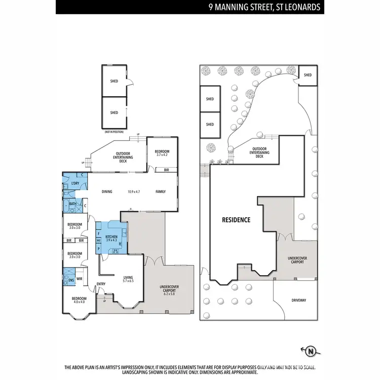 Floorplan of Homely house listing, 9 Manning Street, St Leonards VIC 3223