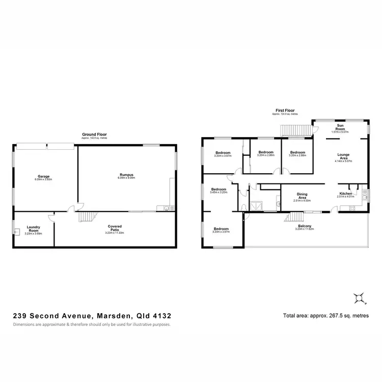 Floorplan of Homely house listing, 239 Second Avenue, Marsden QLD 4132